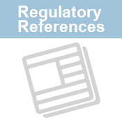 Regulatory References