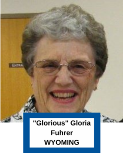 Patient and Family Advisory Council Member "Glorious" Gloria Fuhrer, from Wyoming