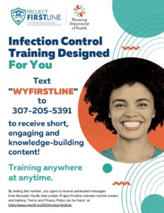 Infection Control Training Designed for You. Text