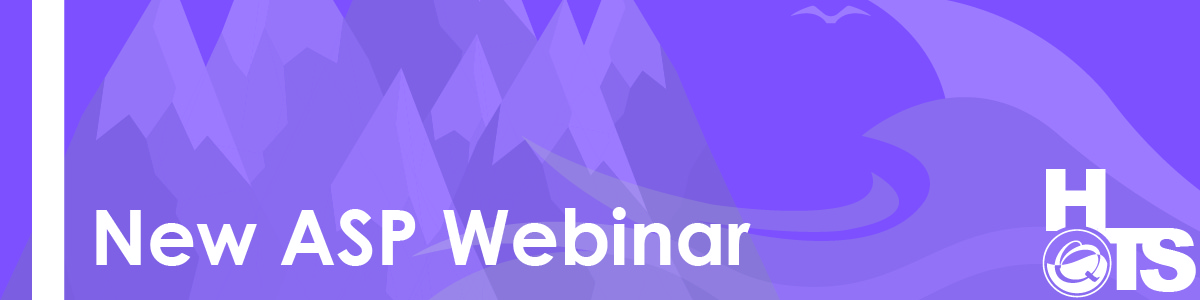 New ASP Webinar Banner
