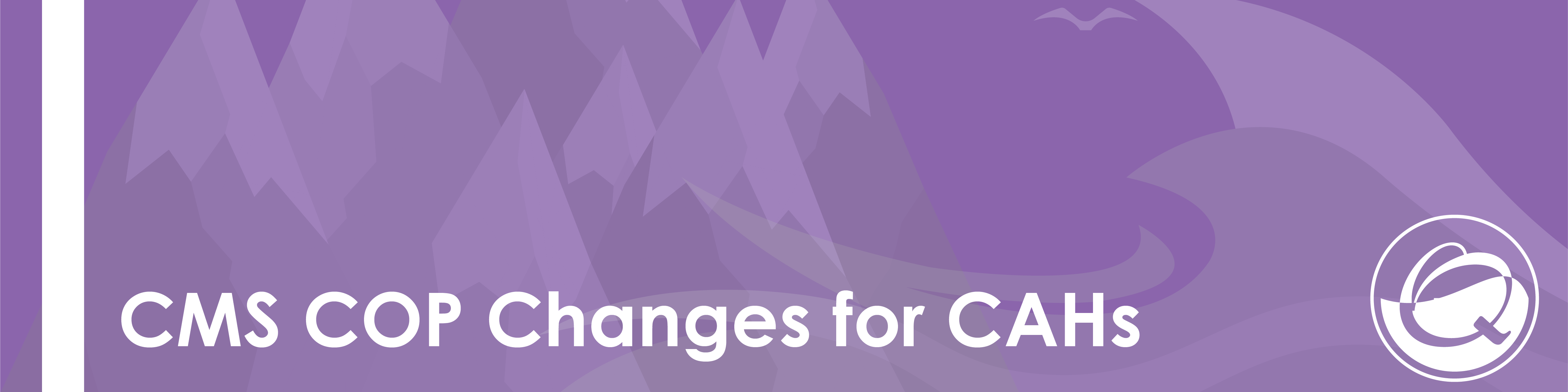 CMS COP Changes for CAHs Banner